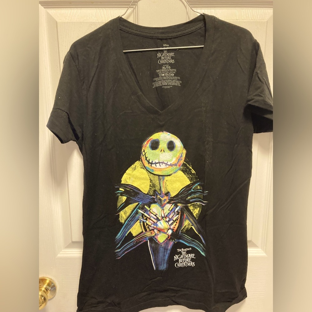 Nightmare Before Christmas Jack t shirt